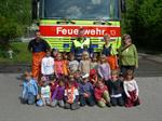  Kindergarten Illnau zu Besuch bei der Feuerwehr 