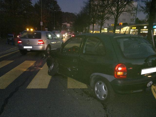 Verkehrsunfall, Bungerten- / Illnauerstrasse