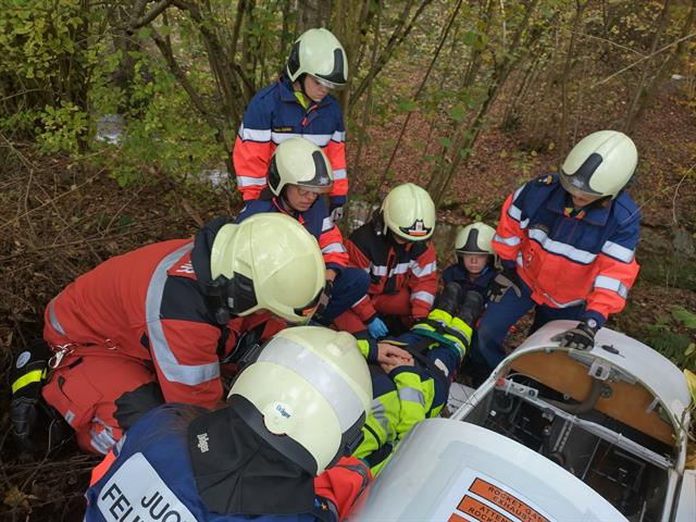 Jugendfeuerwehr Einsatzübung 2024