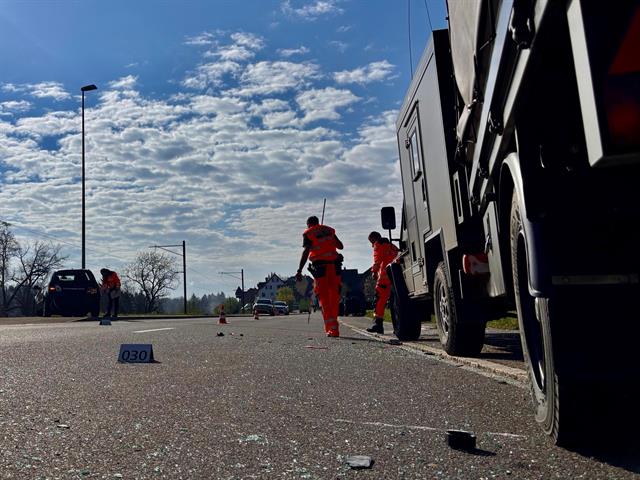 Verkehrsunfall: Grauselstrasse, Illnau