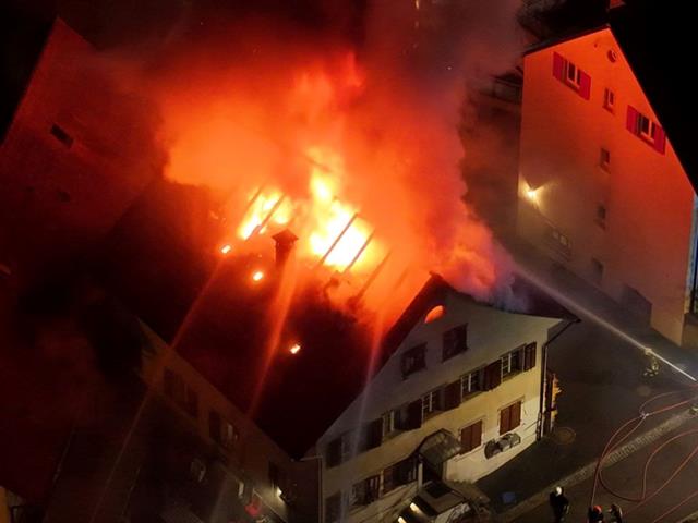 Brand, Bachtelstrasse, Illnau